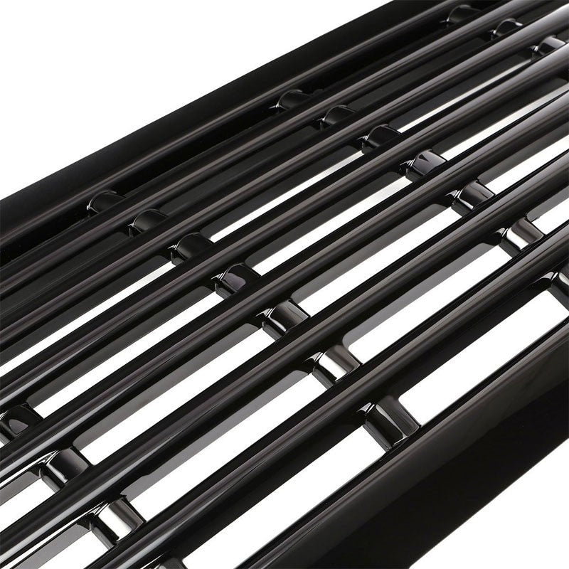 Black Vent Style Replacement Front Grille For Dodge 97-04 Dakota DN L4/V6/V8-Exterior-BuildFastCar