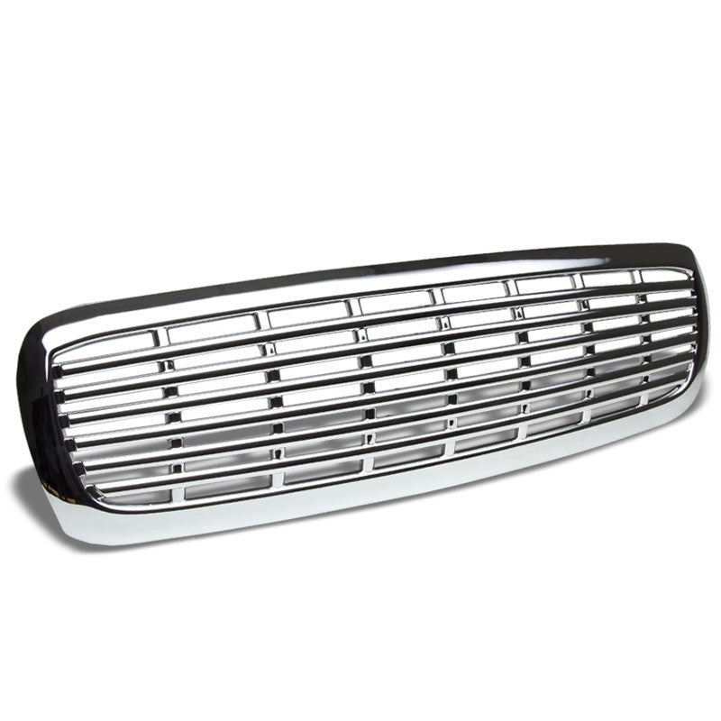 Chrome Vent Style Replacement Front Grille For Dodge 97-04 Dakota DN L4/V6/V8-Exterior-BuildFastCar