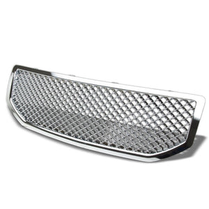 Chrome Diamond Mesh Style Replacement Grille For Dodge 07-10 Caliber PM/MK DOHC-Exterior-BuildFastCar