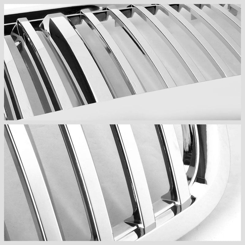 Chrome Vertical Style Front Grille For Ford 98-11 Crown Victoria 4.6L V8 Sedan-Exterior-BuildFastCar