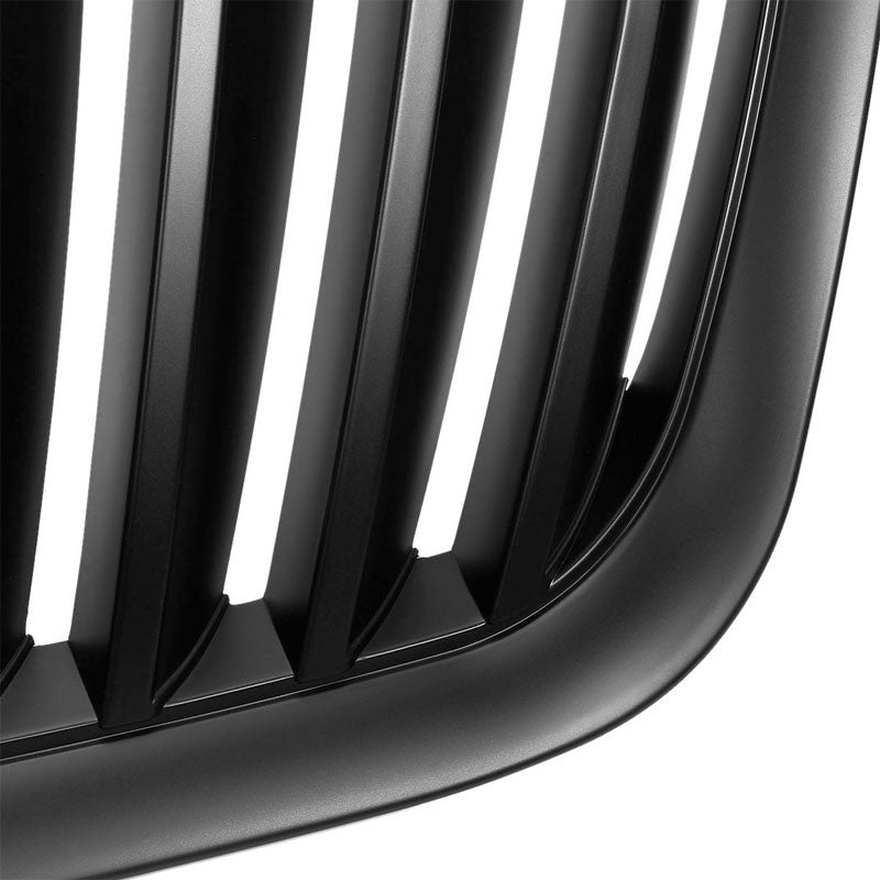 Black Vertical Style Replacement Front Grille For 03-06 Expedition U222 V8 SOHC-Exterior-BuildFastCar