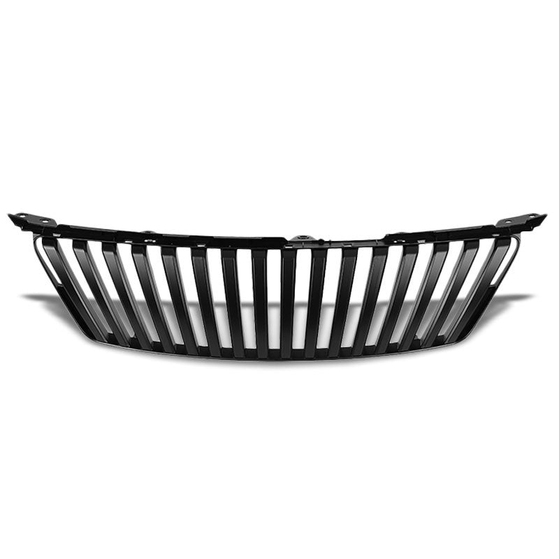 Black Vertical Style Front Replacement Grille For Lexus 06-08 IS250/IS350 XE20-Exterior-BuildFastCar