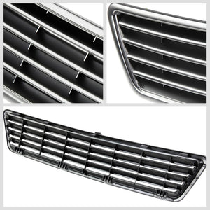 Black Vent Style Replacement Grille For Audi 98-01 A6 C5 Typ 4B Base/Quattro Wagon