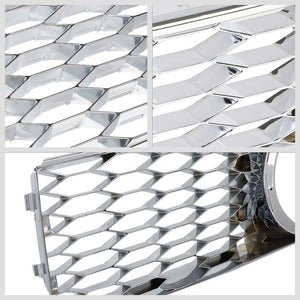 Black Honeycomb Mesh Style Replacement Front Grille For 05-09 Ford Mustang V8-Grilles-BuildFastCar