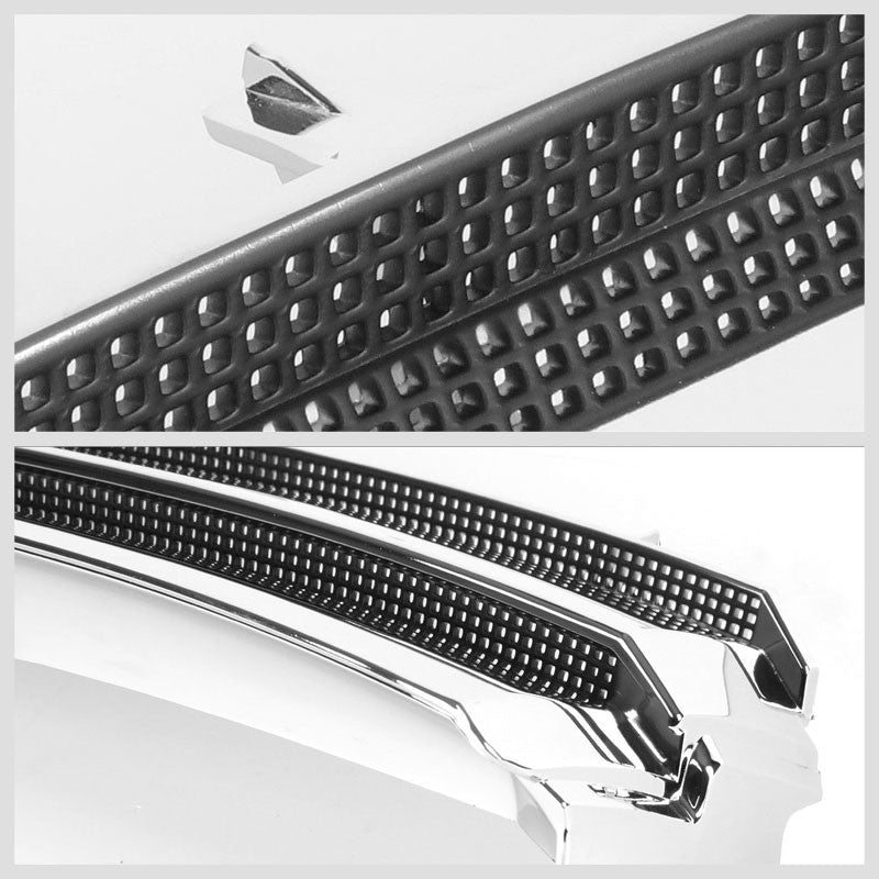 Chrome Body/Black Mesh OE Style Side Vent Grille For 03-12 Range Rover V8 DOHC-Exterior-BuildFastCar