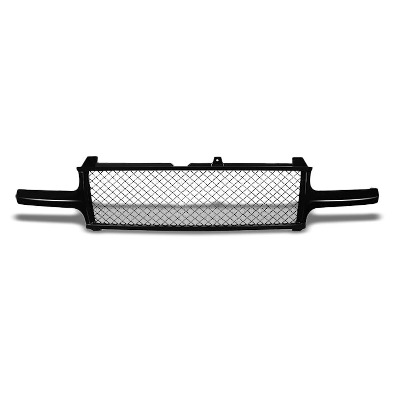 Black Honeycomb Mesh Style Front Grille For Chevrolet 99-02 Silverado 1500/2500-Exterior-BuildFastCar