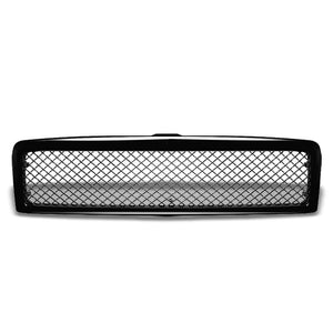 Black Diamond Mesh Style Replacement Front Grille For 94-02 Ram 1500/2500/3500-Exterior-BuildFastCar