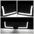 00-06 Suburban 1500 Glossy Black Mesh w/LED  Front Grille