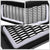 94-02 Ram 2500 Glossy Black Mesh w/LED  Front Grille
