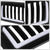 94-02 Ram 2500 Glossy Black Vertical w/LED  Front Grille