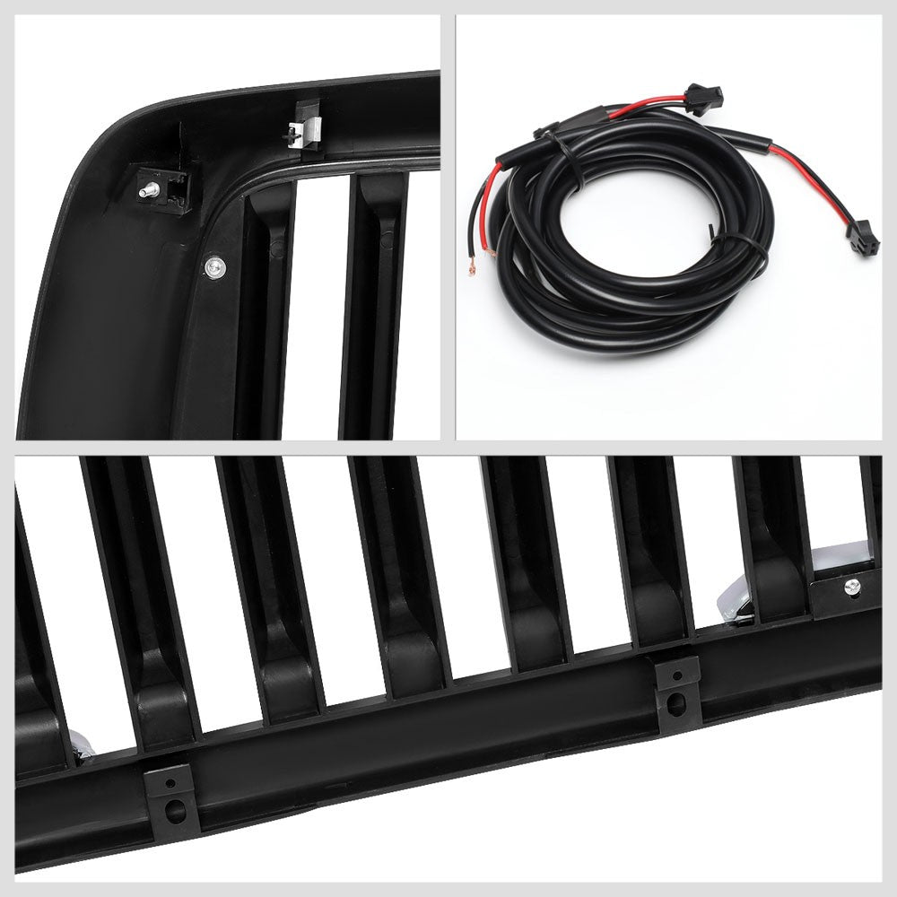 03-05 Ram 3500 Glossy Black Vertical w/LED  Front Grille