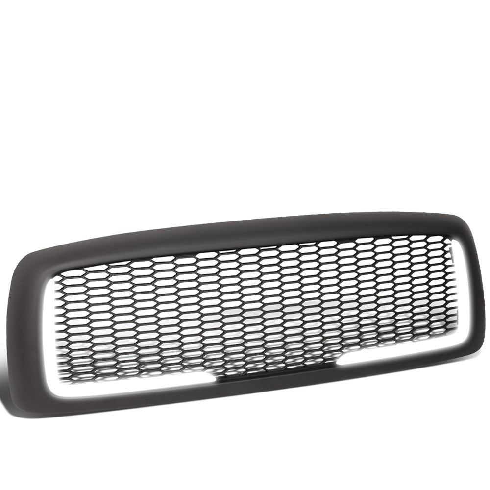 03-05 Ram 3500 Matte Black Mesh w/LED  Front Grille