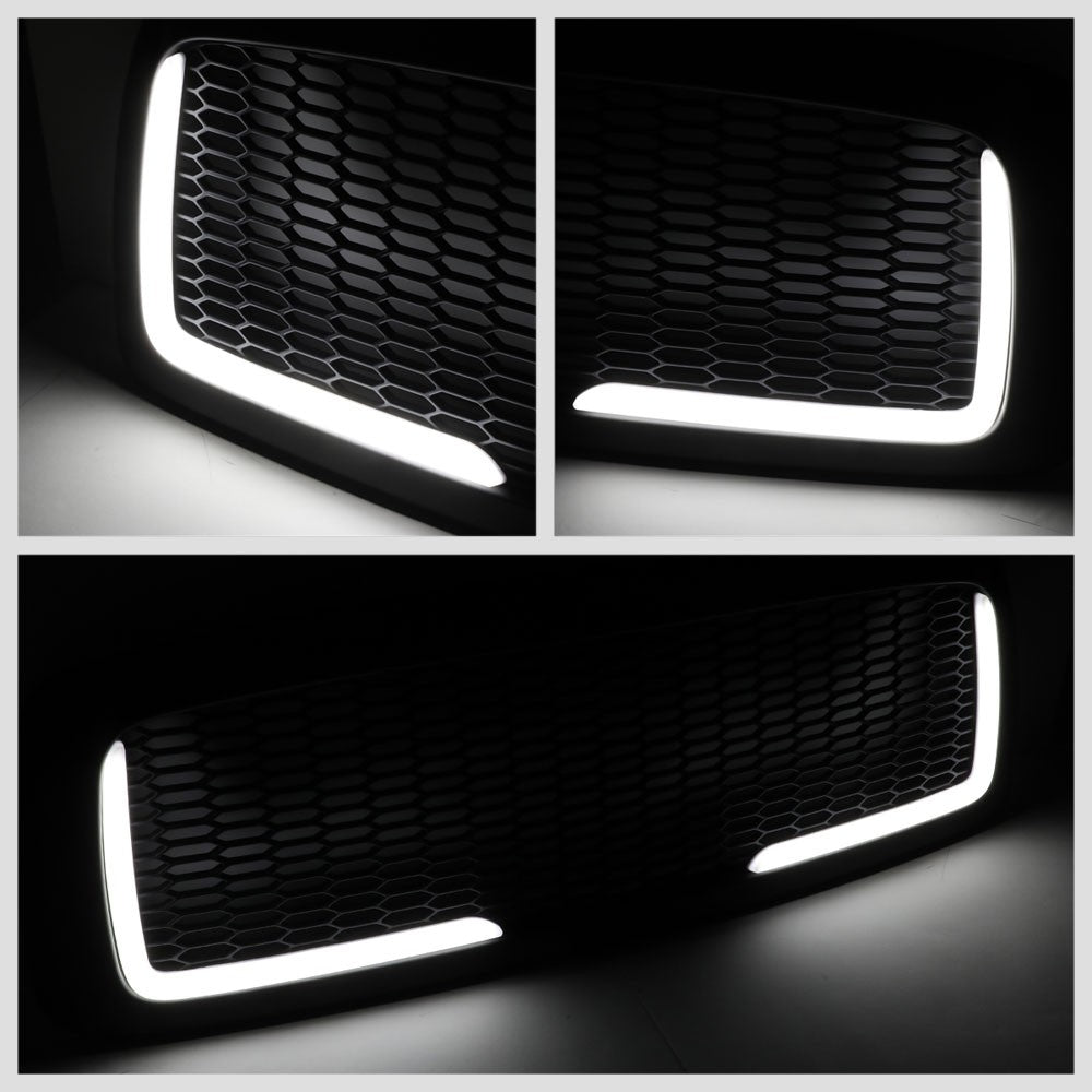 03-05 Ram 3500 Matte Black Mesh w/LED  Front Grille