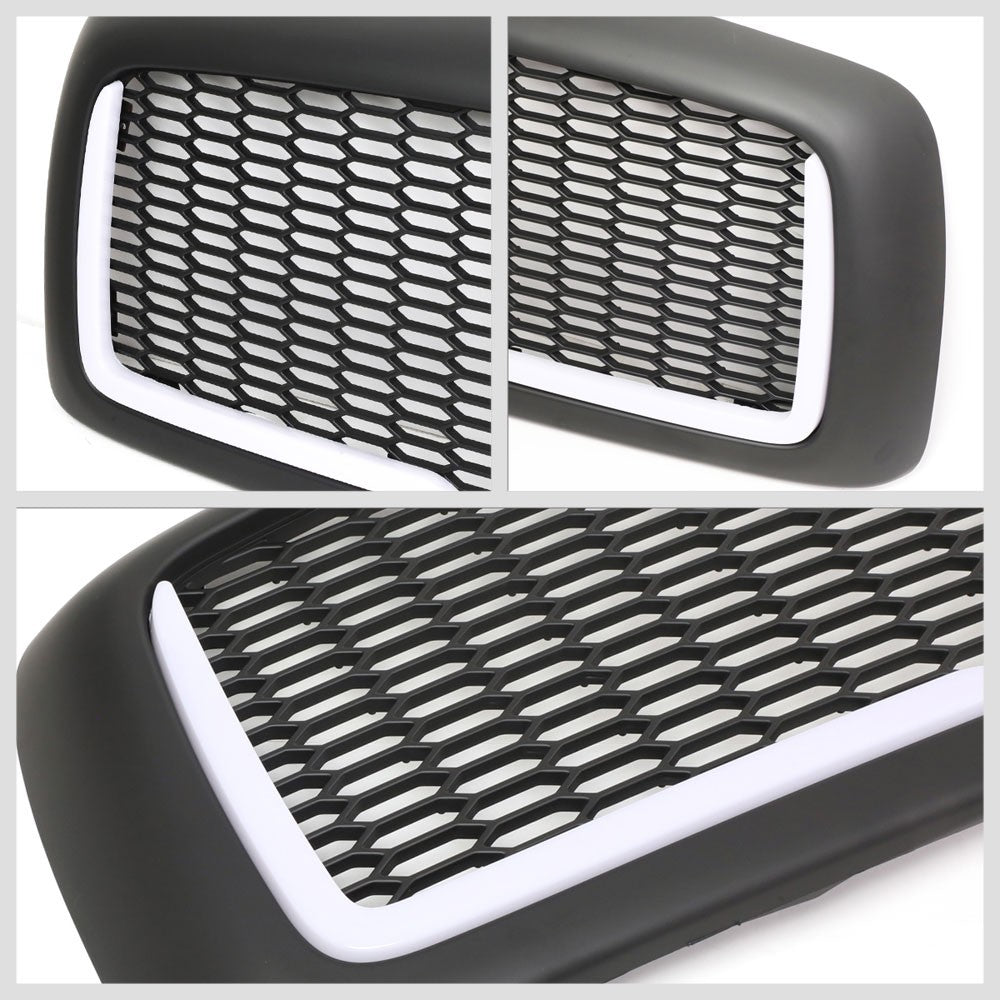 03-05 Ram 3500 Matte Black Mesh w/LED  Front Grille
