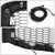 06-08 Ram 1500 Matte Black Mesh w/LED  Front Grille