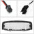 06-08 Ram 1500 Matte Black Mesh w/LED  Front Grille