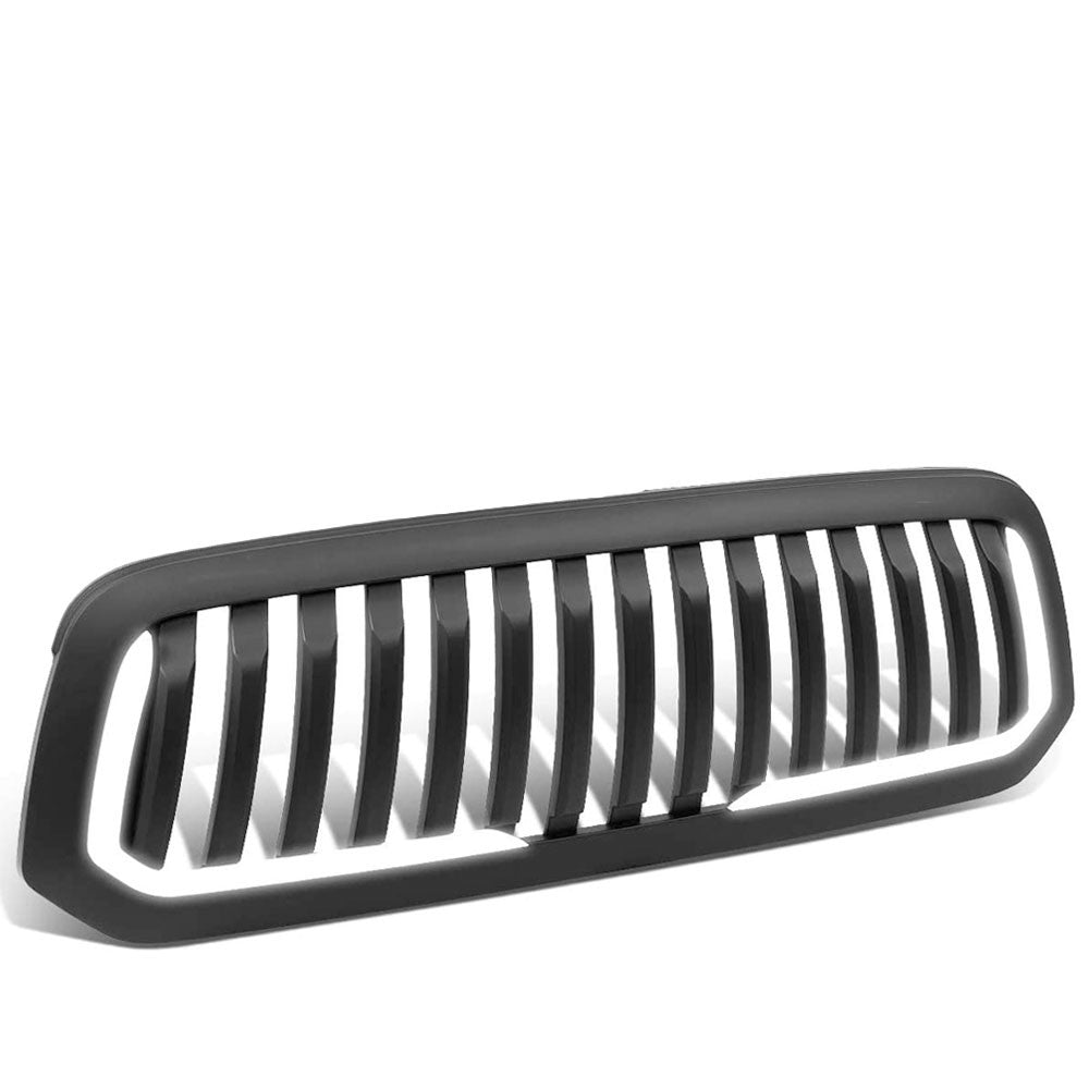 13-18 RAM 1500 Matte Black Vertical w/LED  Front Grille