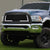 Black Matte Badgeless Vertical Slat Style Front Grille w/LED For 10-18 Ram 2500
