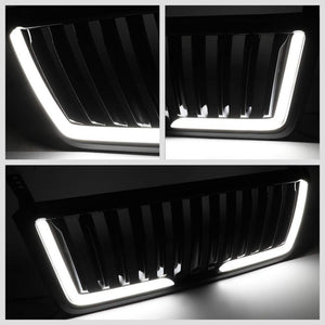 glossy-black-badgeless-fence-front-grille-led-bar-for-04-08-ford-f-150