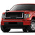 Black Glossy Badgeless Vertical Slat Style Front Grille w/LED For 09-14 F-150