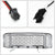 05 Ford Excursion Polished Chrome Mesh w/LED  Front Grille