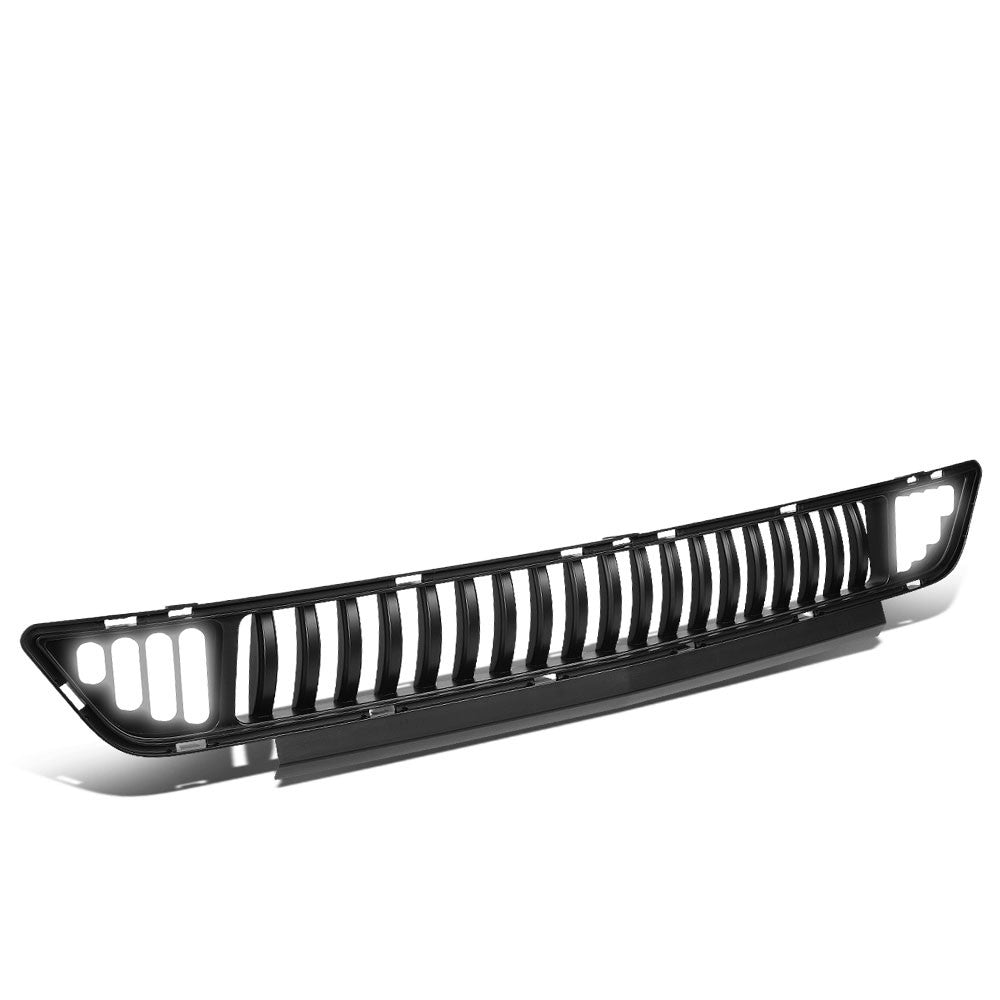 15-17 Ford Mustang Black Vertical LED Front Lower Grille