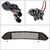18-20 Ford Mustang Black Mesh LED Front Upper Grille