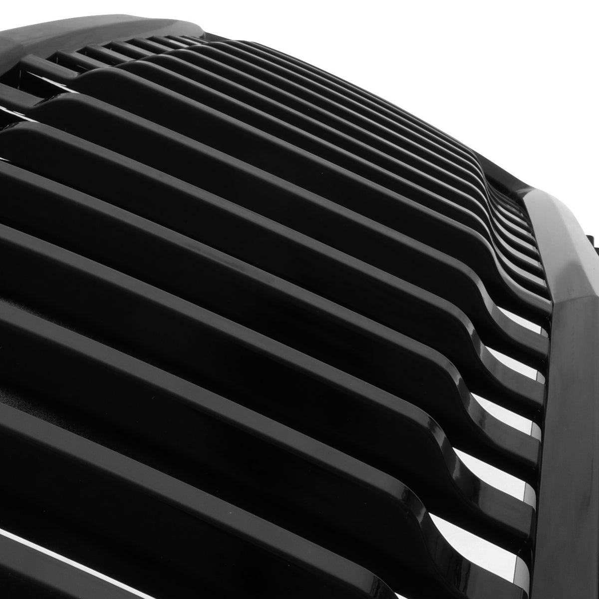 Black Glossy Vertical Slat Front Grille 14-15 Chevrolet Silverado 1500 BFC-FGR-1-OH-004-T3