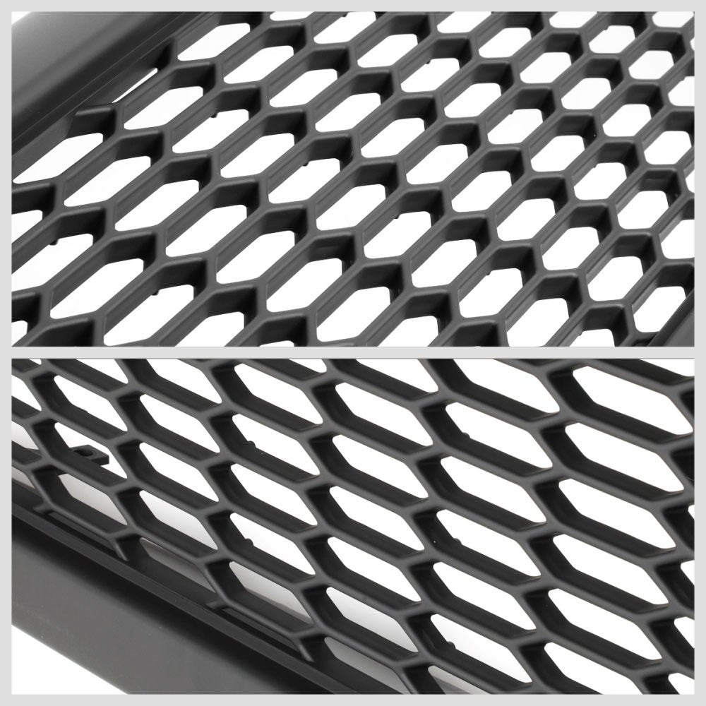 Black Matte Honeycomb Mesh Front Grille 94-02 Dodge Ram 1500 2500 3500 BFC-FGR-1-OH-005-MBK-1