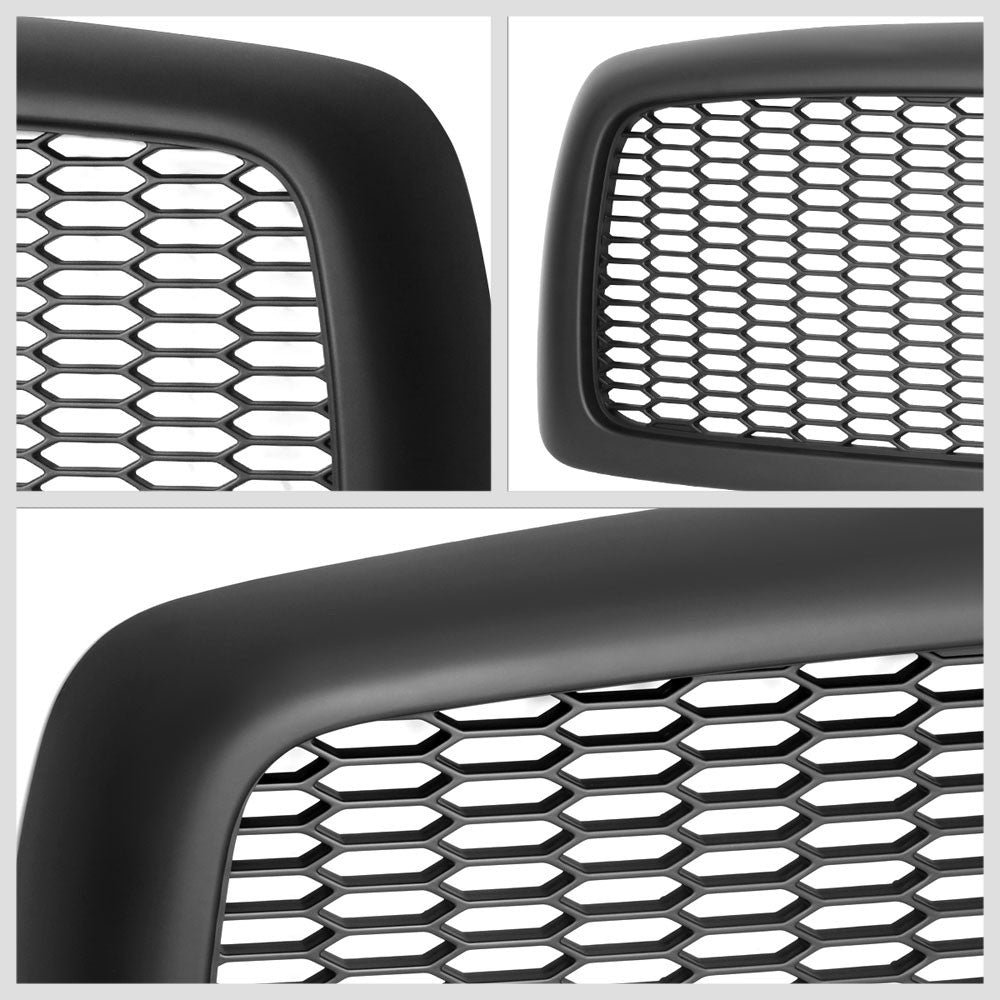 03-05 Ram 2500 Glossy Black Mesh w/LED  Front Grille