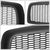 03-05 Ram 2500 Glossy Black Mesh w/LED  Front Grille