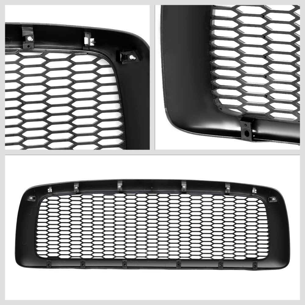 03-05 Ram 2500 Glossy Black Mesh w/LED  Front Grille