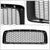 03-05 Ram 2500 Glossy Black Mesh w/LED  Front Grille