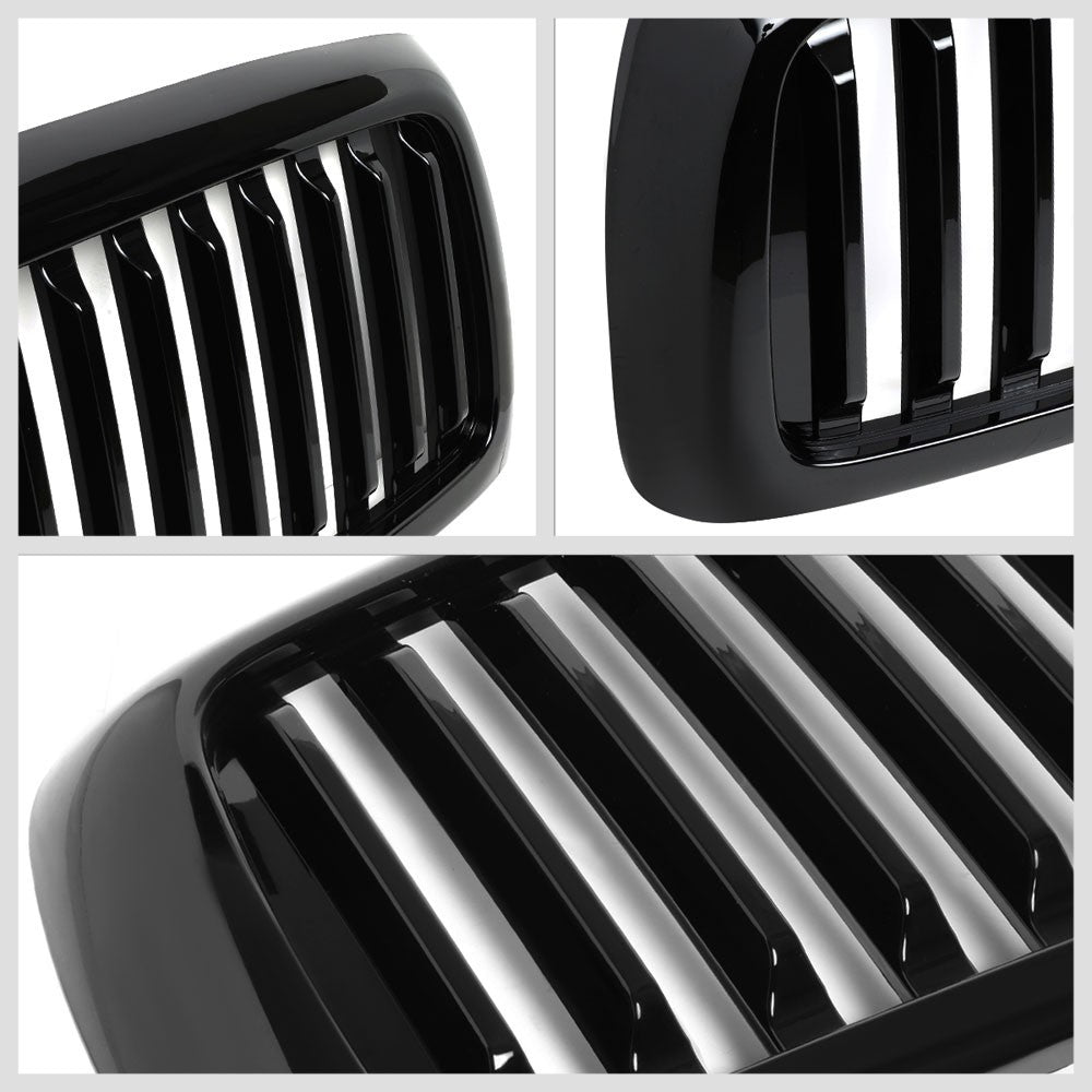 03-05 Ram 2500 Glossy Black Vertical w/LED  Front Grille