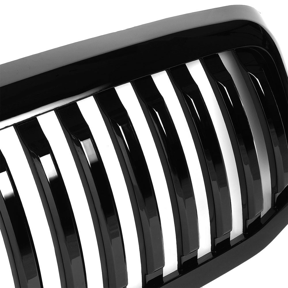 06-09 Ram 3500 Glossy Black Vertical Style Front Grille