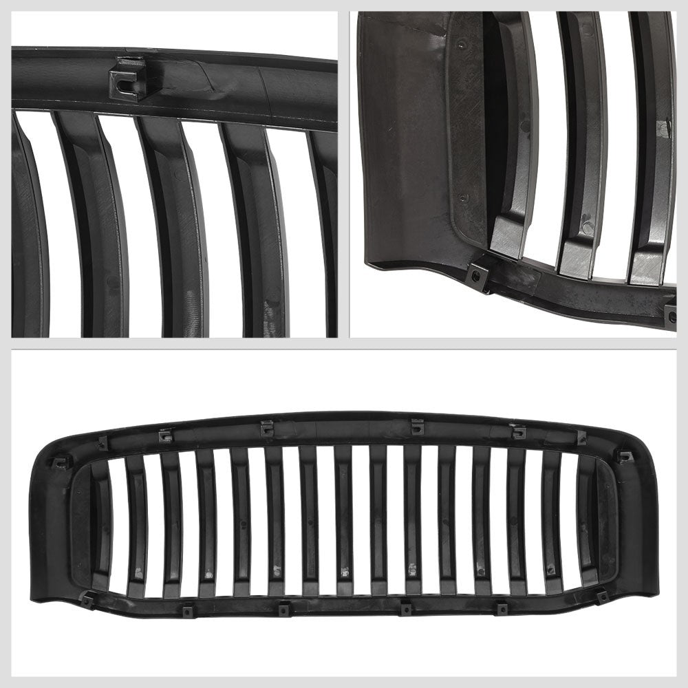 06-09 Ram 3500 Glossy Black Vertical Style Front Grille