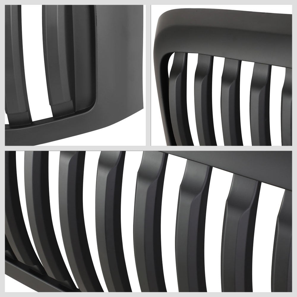 06-09 Ram 3500 Matte Black Vertical Style Front Grille