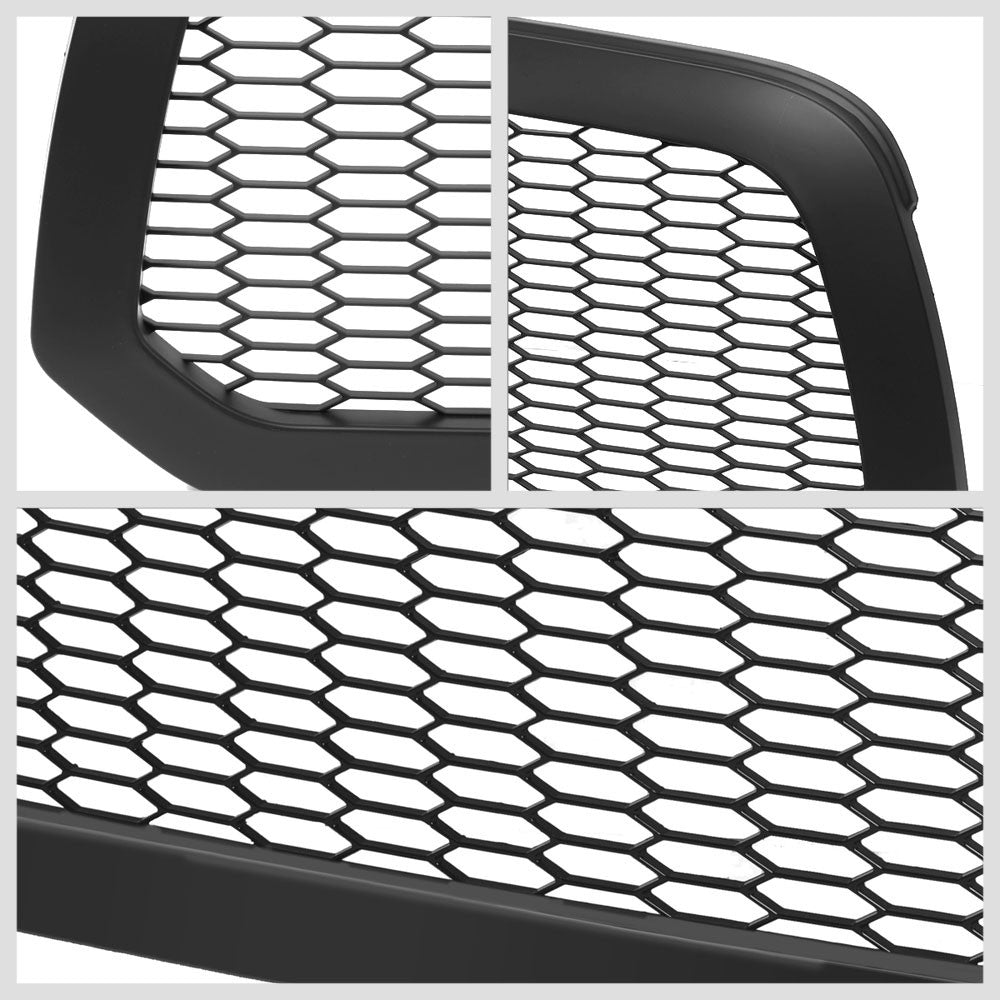 13-18 RAM 1500 Matte Black Vertical Style Front Grille