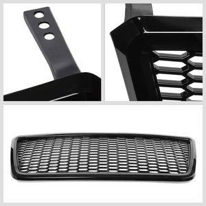 glossy-black-badgeless-honeycomb-mesh-front-bumper-grille-for-04-08-ford-f-150