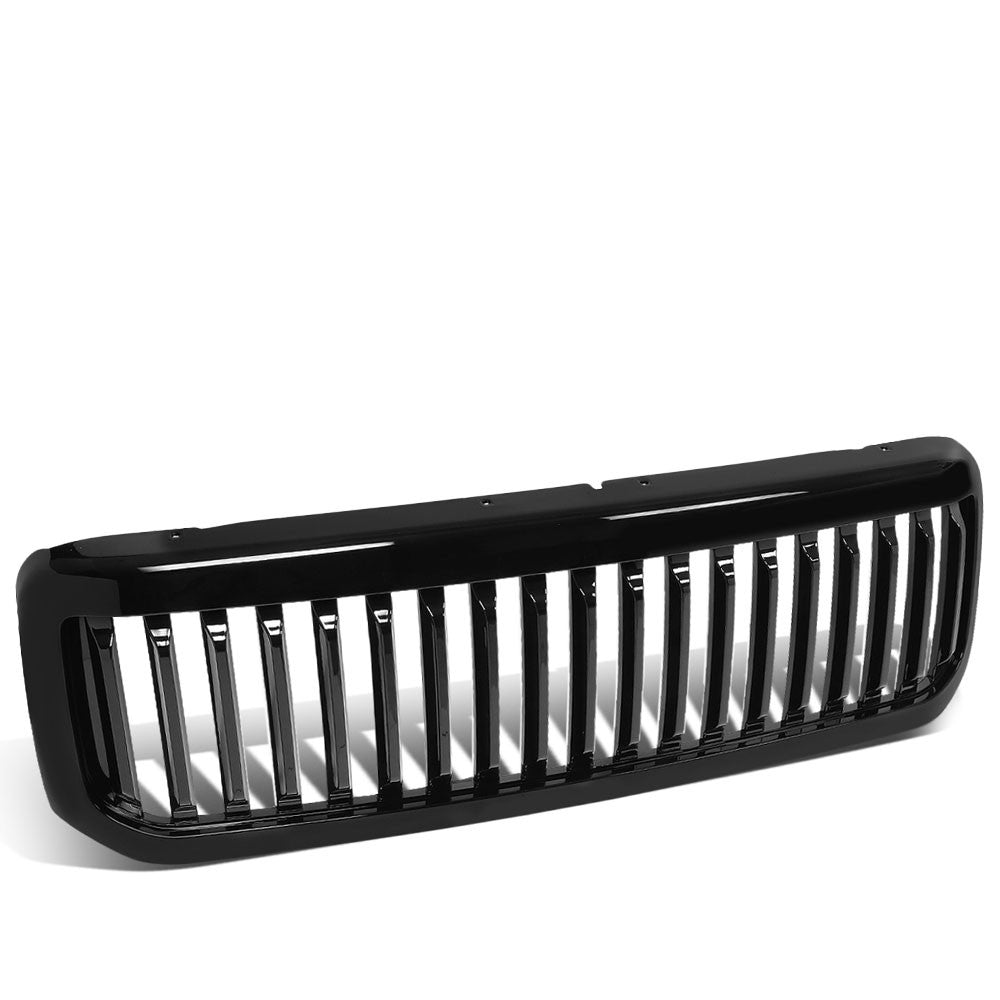 99-04 F-250 Super Duty Glossy Black Vertical Front Grille