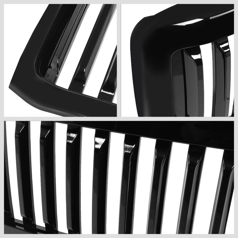 99-04 F-250 Super Duty Glossy Black Vertical Front Grille