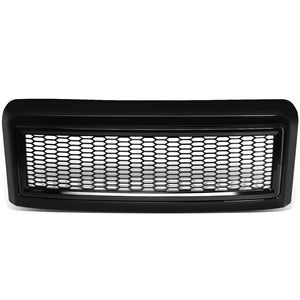 Black Glossy Badgeless Vertical Slat Style Front Grille For 08-10 Ford F-250 SD BFC-FGR-018-T1