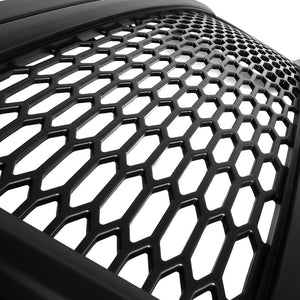 Black Matte Badgeless Vertical Slat Style Front Grille For 08-10 Ford F-350 SD
