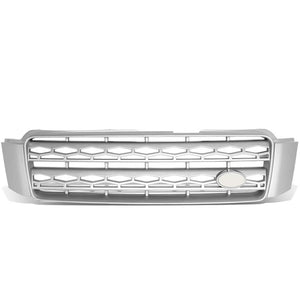 Silver Honeycomb/Vent Mesh Style Front Grille For 01-07 Toyota Highlander XU20-Exterior-BuildFastCar