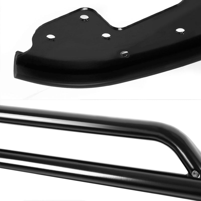 Black Mild Steel Full Front Bumper Grille Guard For 99-07 Ford F-250 Super Duty-Grille Guards & Bull Bars-BuildFastCar-BFC-GRGD-FORDSD026-BK