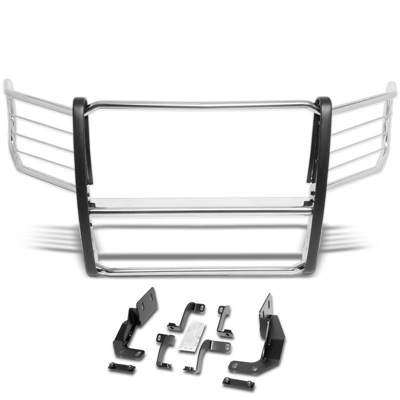 Metallic Mild Steel Full Front Grille Guard For 15-19 Ford F-150 2.7L/3.0L/5.0L-Grille Guards & Bull Bars-BuildFastCar