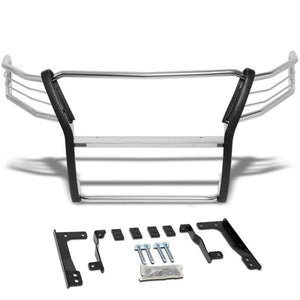 Metallic Mild Steel Full Front Grille Guard For 15-19 Chevrolet Colorado 2.5L-Grille Guards & Bull Bars-BuildFastCar