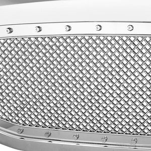 Chrome Rivet Diamond Mesh Style Front Replacement Grille For 06-09 Ram 2500/3500-Exterior-BuildFastCar