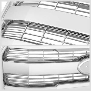 Chrome Vent Style Front Replacement Bumper Grille For 15-17 Ford F-150 V6/V8-Exterior-BuildFastCar