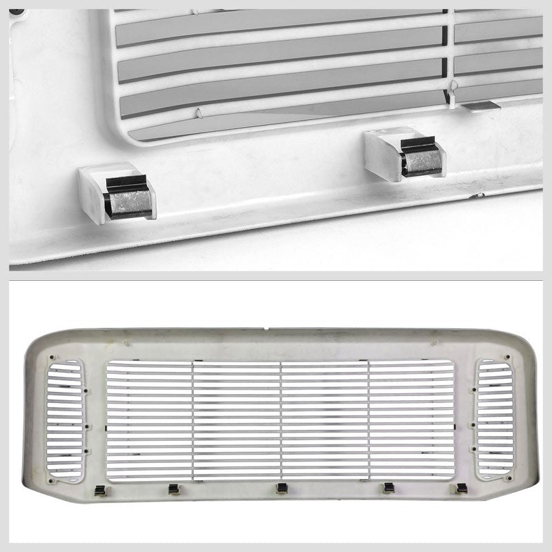 Powdercoated Black Badgeless Style Front Bumper Grille For 05-07 Ford F-250 SD-Grilles-BuildFastCar